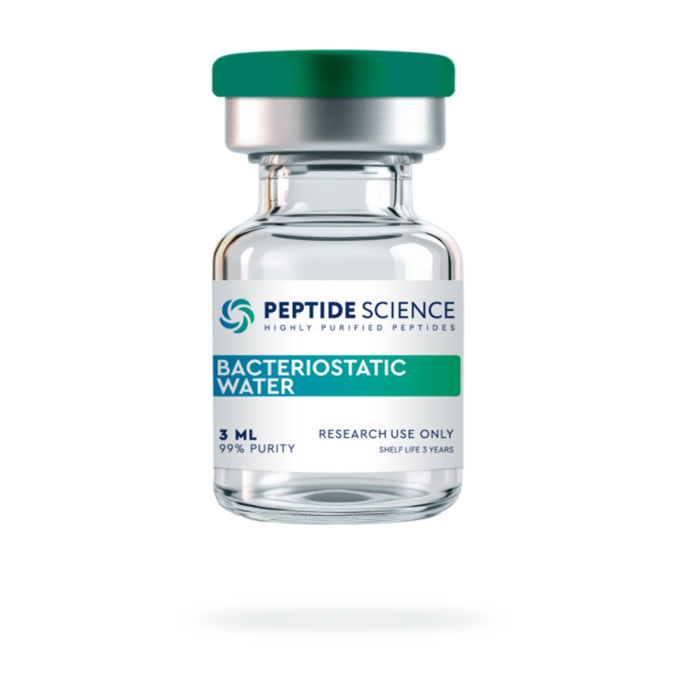 Bacteriostatic water 3 ml